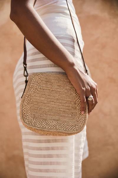 Sac TIAKO IBELIV en raphia naturel – disponible chez Joséphine by Urban Chic à Dieppe