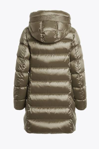 Doudoune MARION - PARAJUMPERS - taupe de dos à Joséphine by Urban Chic à Dieppe