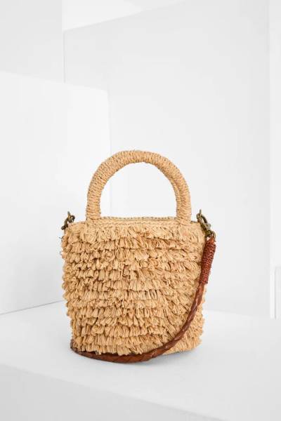 Mini-bag NAKA IBELIV en raphia naturel chez Joséphine by Urban Chic à Dieppe