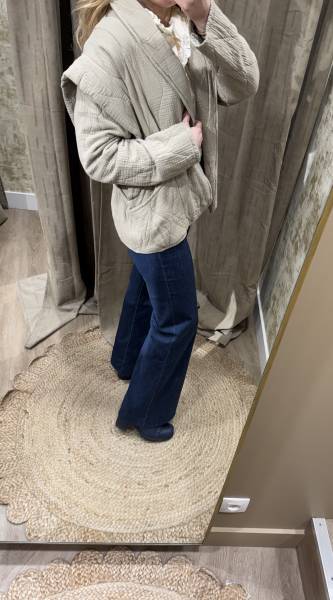 Veste Kimono San Francisco Beige à Dieppe : l'élégance signée Aokyanos chez Joséphine by Urban Chic