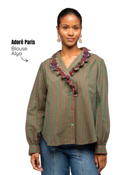 Blouse Alya Adoré Paris Joséphine By Urban Chic 