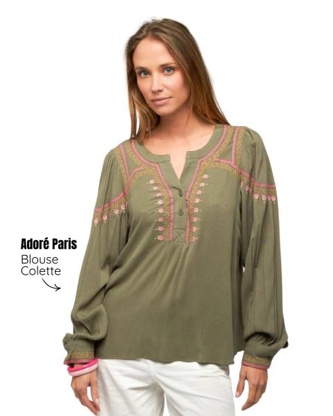 Blouse Colette Adoré Paris Joséphine by Urban Chic 