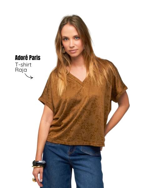 T-shirt Raja Adoré Paris Joséphine by Urban Chic
